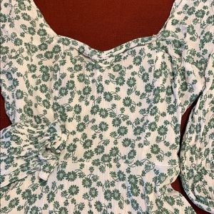 Francescas long sleeve floral top